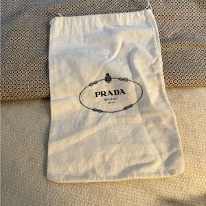 Prada Cream Storage Bag